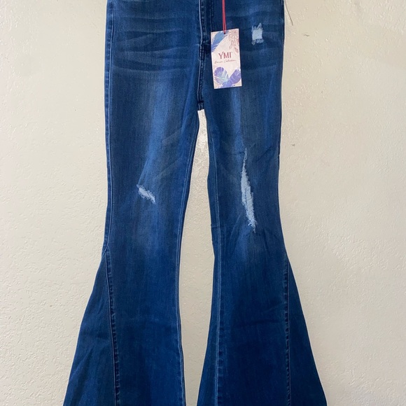 YMI Womens Jeans Gigi High-Rise Extreme Fit & Flare, NWT - Picture 3 of 7